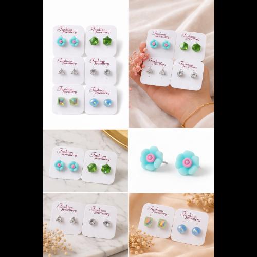 EARRING COMBO 6 PCS